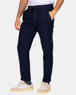 Baumwoll Navy Chino - Autumn Navy