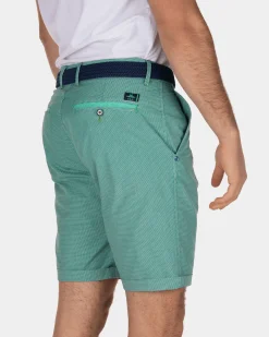 Baumwoll-Chino-Shorts Hamilton - Aquamarine