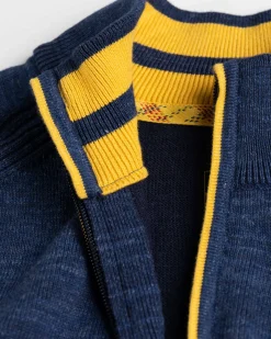 Baumwoll-Kaschmir-Pullover Graham - Ink Navy