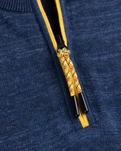 Baumwoll-Kaschmir-Pullover Graham - Ink Navy