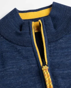 Baumwoll-Kaschmir-Pullover Graham - Ink Navy