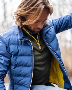 Baumwoll-Kaschmir-Pullover Graham - Eucalyptus Green