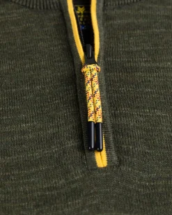 Baumwoll-Kaschmir-Pullover Graham - Eucalyptus Green