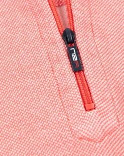 Baumwollpullover mit Reißverschluss - Red Cider