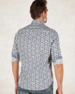 Baumwollshirt mit Allover-Print