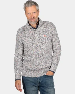 Baumwollstrickpullover Orakai - Sea Silt Sand