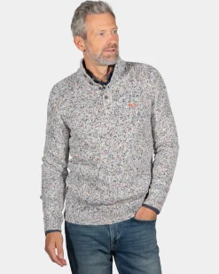 Baumwollstrickpullover Orakai - Sea Silt Sand