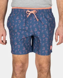 Bedruckte Badehose - Dusk Navy