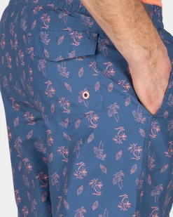 Bedruckte Badehose - Dusk Navy