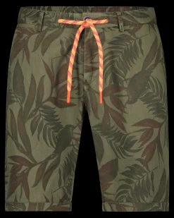Bedruckte kurze Chinos Arlo - Army