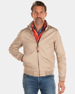 Beige Bomberjacke - Shimmering Sand