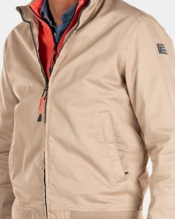 Beige Bomberjacke - Shimmering Sand