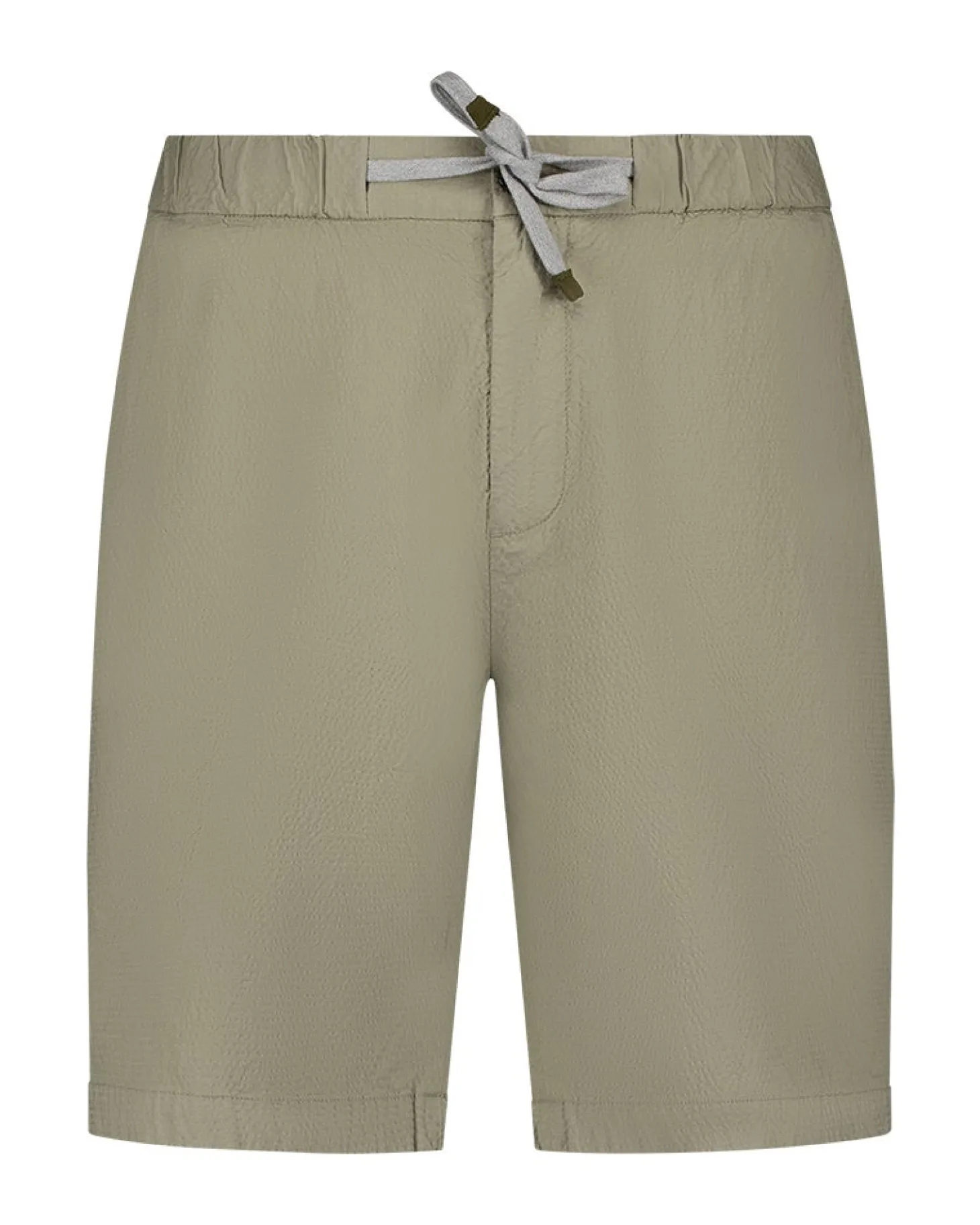 Beige Stretch-Chino-Shorts