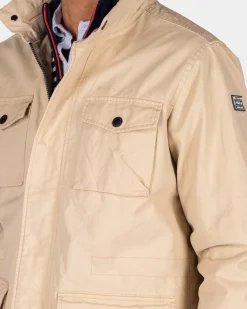 Beiges Fieldjacket