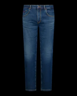 Blaue Jeans mit Stretch - Vintage Blue