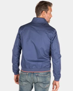 Bomberjacke aus Baumwolle - Dusk Navy