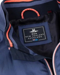 Bomberjacke aus Baumwolle - Dusk Navy