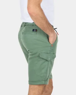 Cargo-Shorts aus Lyocell-Baumwolle - Active Army