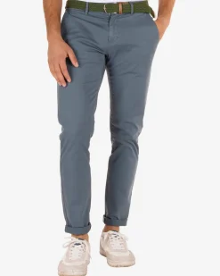 Chinohose Napier Twill Stretch - Energy Blue