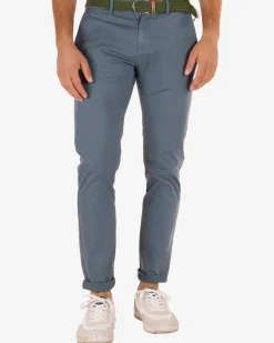 Chinohose Napier Twill Stretch - Energy Blue