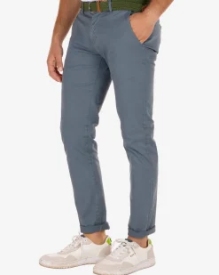 Chinohose Napier Twill Stretch - Energy Blue