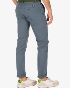 Chinohose Napier Twill Stretch - Energy Blue