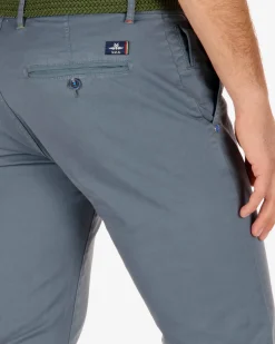 Chinohose Napier Twill Stretch - Energy Blue