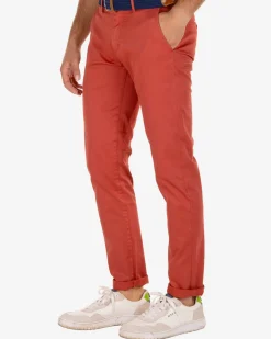 Chinohose Napier Twill Stretch - Brique