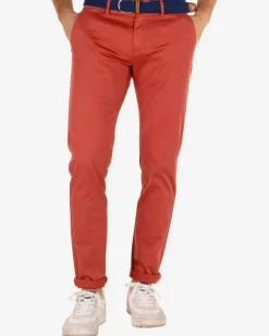 Chinohose Napier Twill Stretch - Brique