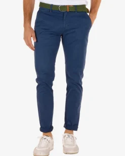 Chinohose Napier Twill Stretch - Storm Blue