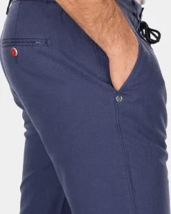 Chinos aus Leinen und Baumwolle - Dusk Navy