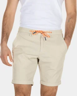Chino-Shorts aus Baumwolle mit Kordelzug - Light Kit
