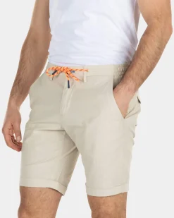 Chino-Shorts aus Baumwolle mit Kordelzug - Light Kit