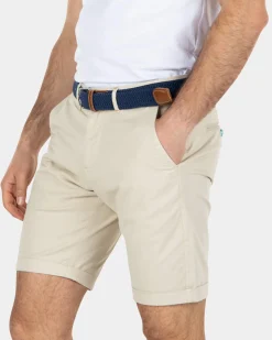 Chino-Shorts aus Baumwoll-Stretch - Light Kit