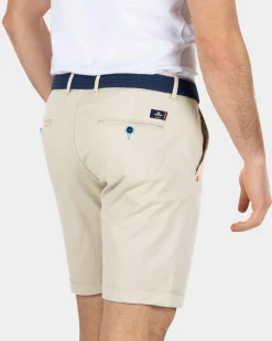 Chino-Shorts aus Baumwoll-Stretch - Light Kit