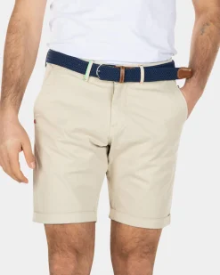 Chino-Shorts aus Baumwoll-Stretch - Light Kit