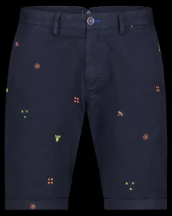 Chino-Shorts aus Ethan-Baumwolle - Dutch Navy