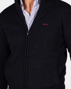 Dunkelblaue Wolljacke - Winter Navy