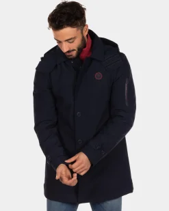 Dunkelblauer Parka Clive - Ink Navy