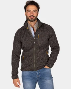 Dunkelbraune Fleecejacke - Dark Mocca