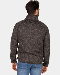 Dunkelbraune Fleecejacke - Dark Mocca