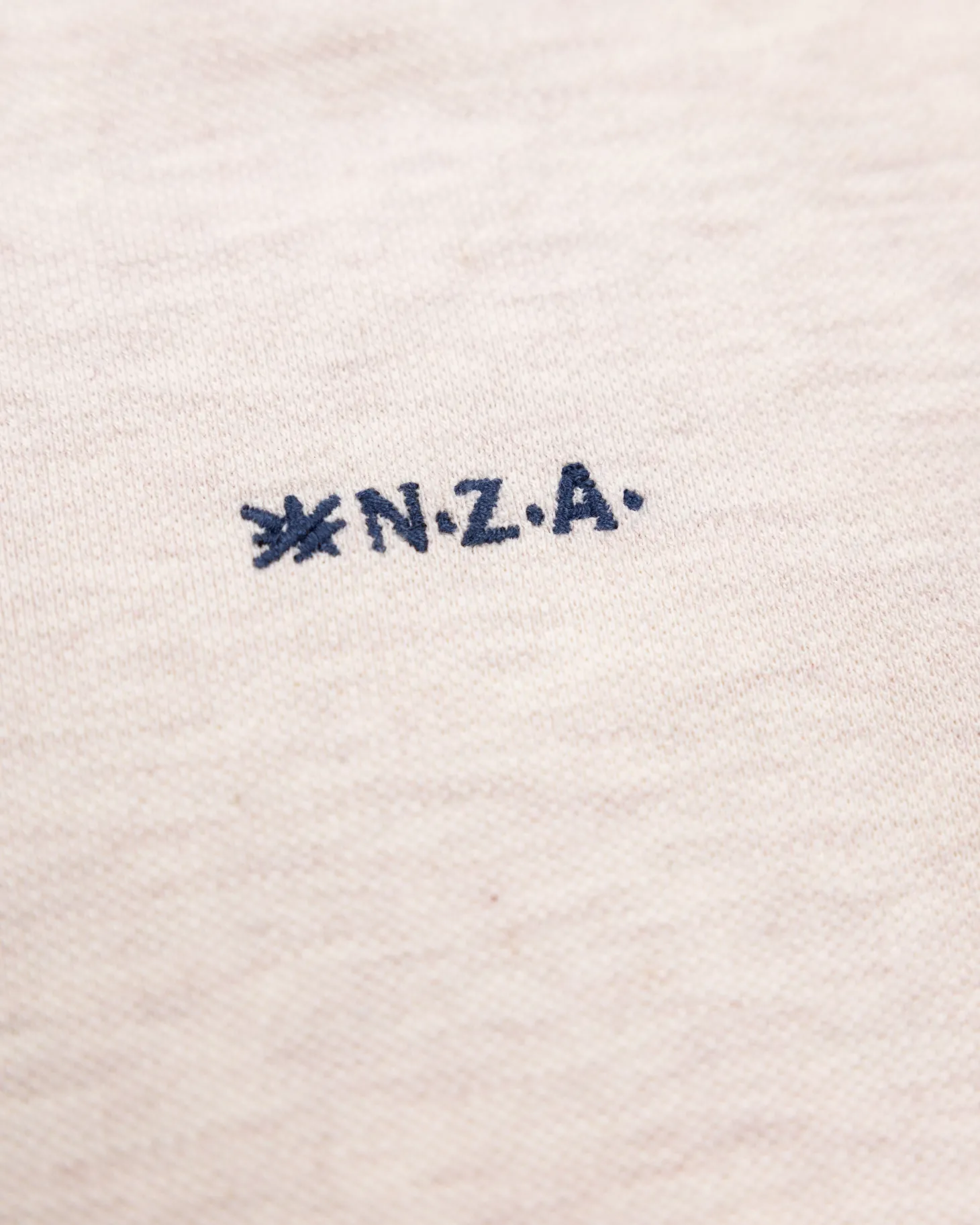 Einfarbige Baumwoll-Beige Polo