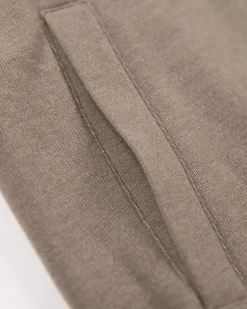 Einfarbiger Strickjacke aus Baumwollstretch Grun