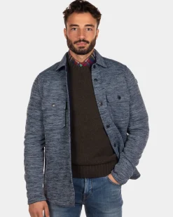 Fleece-Überhemd Frankton - Steady Navy