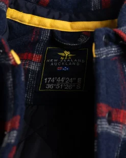 Gestepptes Flanellhemd - Ink Navy