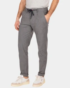 Graue Chinohose aus Baumwolle - Light Grey