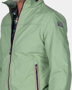 Grüne Baumwoll-Bomber