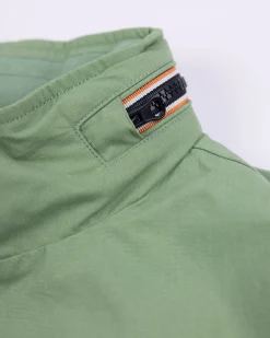 Grüne Baumwoll-Bomber