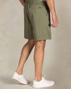 Grüne Safari-Shorts