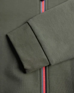 Grüner sportlicher Cardigan